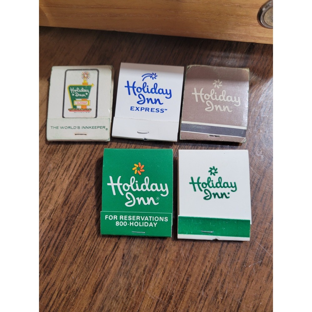 Vintage Matchbooks Holiday Inn  Lot Of 4 unstruck